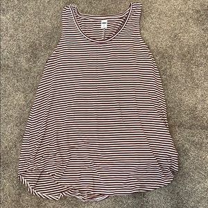old navy striped tank top